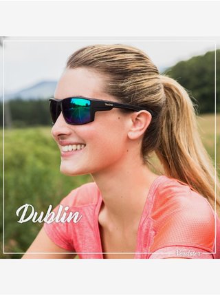 Černé sluneční sportovní brýle Verdster Dublin