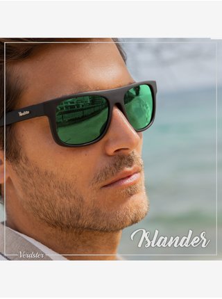 Černé sluneční brýle Verdster Islander 