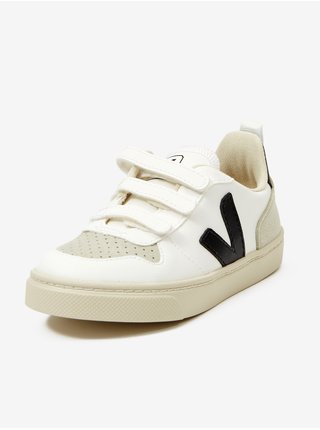 Béžovo-bílé dětské boty Veja