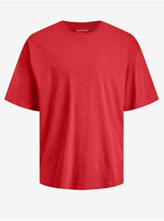 Červené basic tričko Jack & Jones Brink