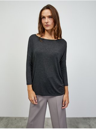 Basic tričká pre ženy ZOOT.lab - tmavosivá
