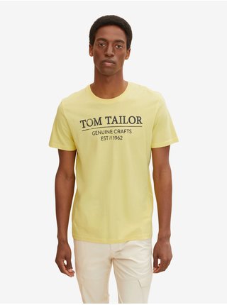 Žluté pánské tričko Tom Tailor