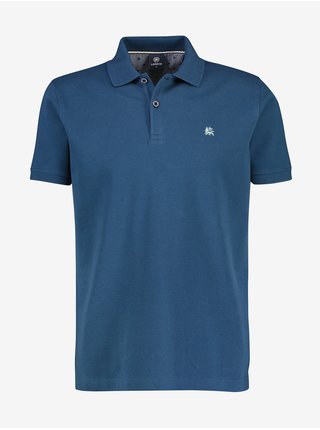Tmavě modré pánské basic polo tričko LERROS