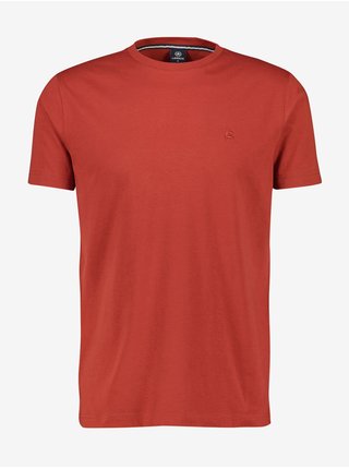 Oranžové pánské basic tričko LERROS