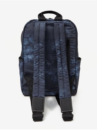 Tmavě modrý vzorovaný batoh Diesel