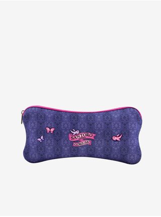 Fialové holčičí neoprenové pouzdro Santoro Gorjuss Cheshire Cat