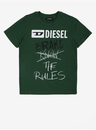 Zelené klučičí tričko Diesel
