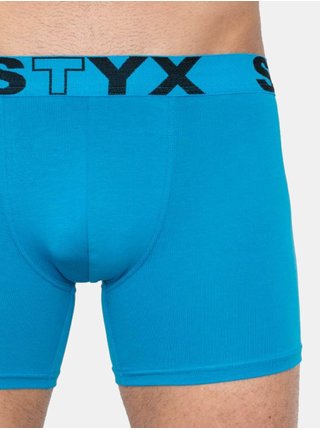 Sada tří - pánské boxerky Styx long sportovní guma vícebarevné