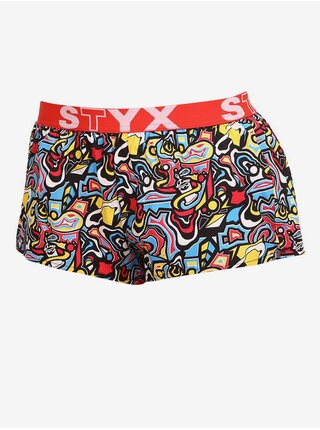 Dámské trenky Styx art sportovní guma skica
