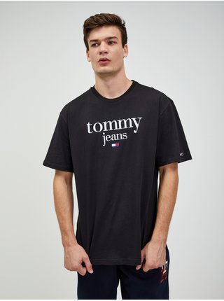 Čierne pánske tričko Tommy Jeans