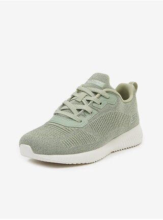 Světle zelené dámské tenisky Skechers
