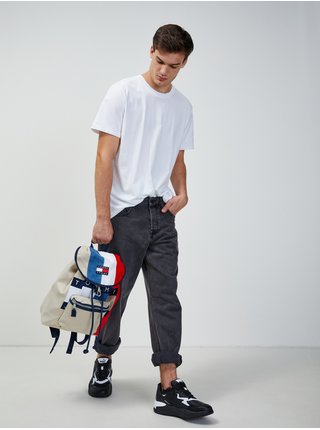 Modro-béžový pánský batoh Tommy Jeans