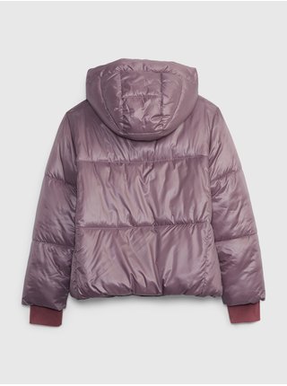 Světle fialová holčičí zimní bunda GAP