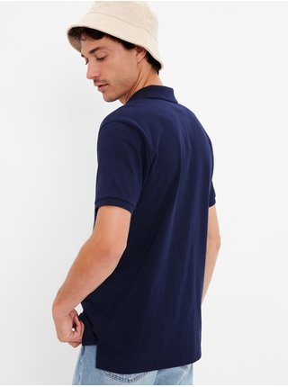 Tmavě modré pánské polo tričko GAP 