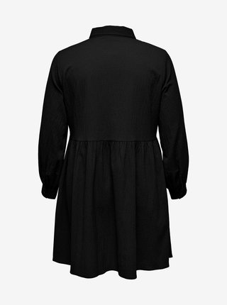 Černé košilové šaty ONLY CARMAKOMA Filopa