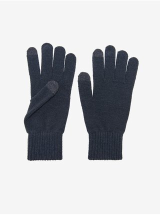 Čiapky, šály, rukavice pre mužov ONLY & SONS - tmavomodrá