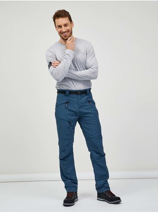 Modré pánské kalhoty s páskem SAM 73 Ikanto