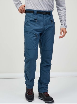 Modré pánske nohavice s opaskom SAM 73 Ikanto