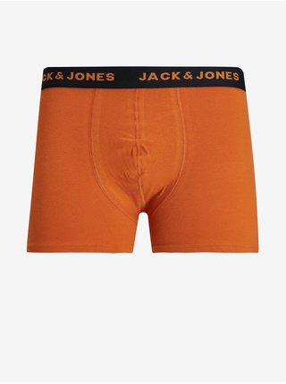 Boxerky pre mužov Jack & Jones - oranžová, červená, modrá, zelená, tmavomodrá