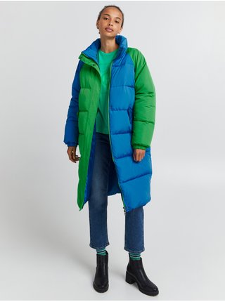 Kabáty pre ženy ICHI - zelená, modrá
