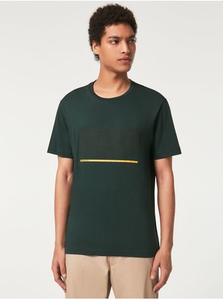 Tmavě zelené pánské tričko Oakley