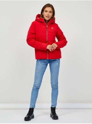 Červená dámská zimní bunda SAM 73 Kumba