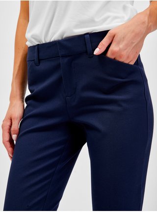 Tmavě modré dámské kalhoty GAP