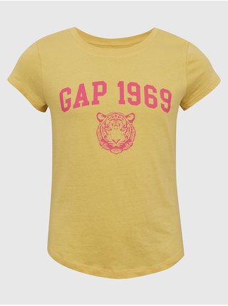 Žluté holčičí tričko GAP 1969