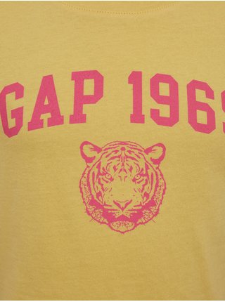 Žluté holčičí tričko GAP 1969