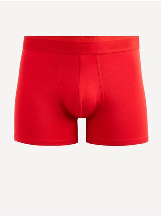 Červené pánské boxerky Celio Binormal