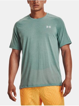 Světle zelené pánské tričko Under Armour UA STREAKER TEE  