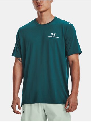 Tmavě zelené pánské tričko Under Armour UA Rush Energy SS