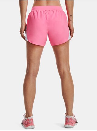 Růžové dámské kraťasy Under Armour UA Fly By 2.0 Short 
