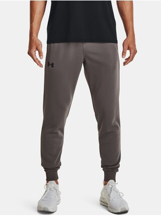 Voľnočasové nohavice pre mužov Under Armour - hnedá