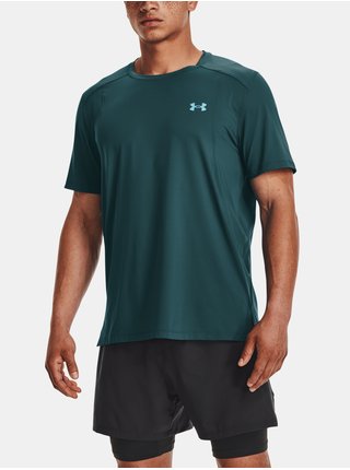 Tmavě zelené pánské tričko Under Armour UA Iso-Chill Laser Tee