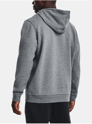 Šedá pánská mikina Under Armour UA Essential Fleece Hoodie