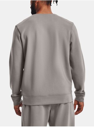 Šedá pánská mikina Under Armour UA Summit Knit Graphic FZ