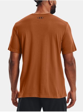Oranžové pánske tričko Under Armour UA GL FOUNDATION SS
