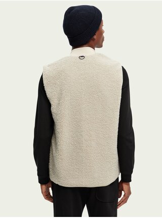 Béžová unisex vesta Scotch & Soda
