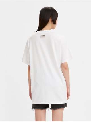 Bílé dámské oversize tričko Levi's® Antisocial