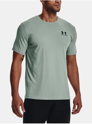 Světle zelené pánské tričko Under Armour UA SPORTSTYLE LC SS 