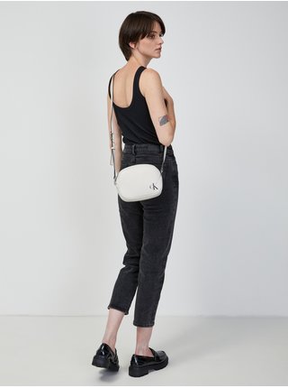 Kabelky pre ženy Calvin Klein Jeans - krémová