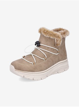 Zimná obuv pre ženy Rieker - hnedá