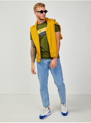Zelené pánské tričko Pepe Jeans Santino