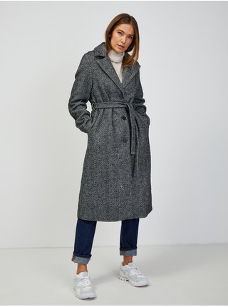 Kabáty pre ženy TOP SECRET - sivá
