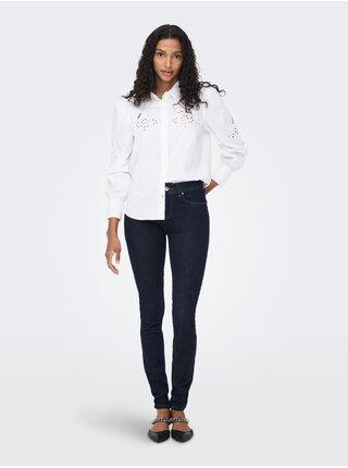 Tmavě modré skinny fit džíny ONLY Blush