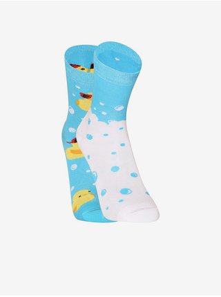 Modro-bílé dětské veselé ponožky Dedoles Kapitán kačenka