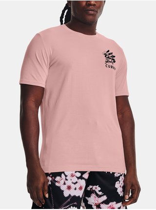 Růžové pánské tričko Under Armour 