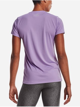 Tričká s dlhým rukávom pre ženy Under Armour - fialová