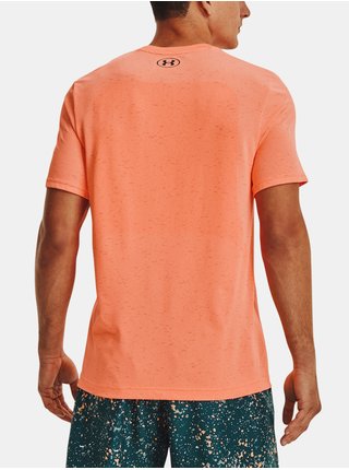 Oranžové pánské sportovní tričko Under Armour Seamless